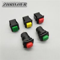 ☼  5Pcs DS-426/DS427 12mm Self-locking/Self-reset ON/OFF push button switch SPST 3A/250V