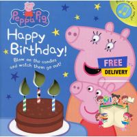 Free Shipping หนังสือนิทานภาษาอังกฤษ Peppa Pig: Happy Birthday! [ Board book ]