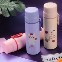 ♤✳₪ 450ml Stainless Steel Vacuum Flask Coffee Tea Milk Travel Mug Gift Cartoons Water Bottle Insulated Thermos Cup