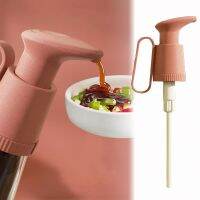 Food Grade Jam Bottle Oyster Sauce Dispensers Ketchup Vinegar Pressure Push-type Nozzle Tools 【hot】