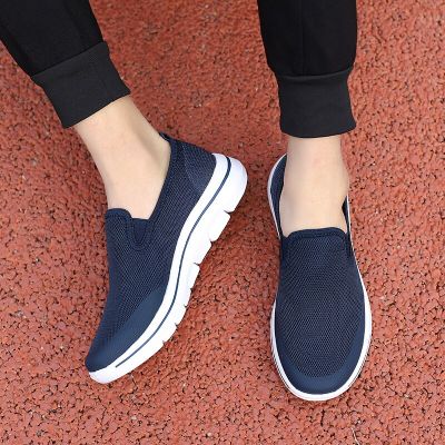 Man Flats Sneakers Comfortable Water Loafers Size 48 Fashion Summer Shoes Men Casual Shoes Air Mesh outdoor Breathable Slip-on