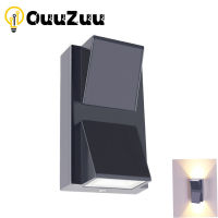 OuuZuu Nordic Stylish LED Wall Light Waterproof Indoor Outdoor Decor Lighting Sconce Lamp 3W 5W 6W 10W for Bedroom Stairs Villa