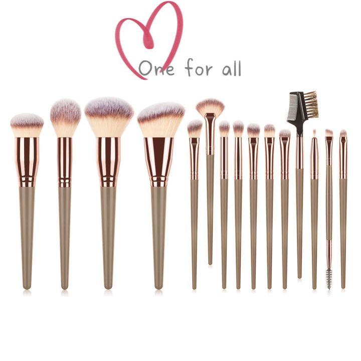 พร้อมส่ง-แปรงแต่งหน้า-brush-set-เซต15ชิ้น-แปรงปัดแก้ม-แปรงไฮไลท์-แปลงแต่งหน้า-make-up-brush-fancy-h22-2สี