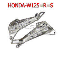 HOT สเตย์พักเท้า+พักเท้าแต่งไล่เบา งานเจาะมิลลิ่ง L+R  สำหรับ HONDA-W125=S=R งานเทพเทพ