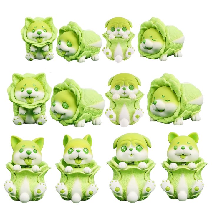 Plush toys】 Cute Vegetable Plush Japanese Cabbage Dog Fluffy Soft Shiba Inu  Pillow Stuffed Animals Doll for Kids Baby Gifts 