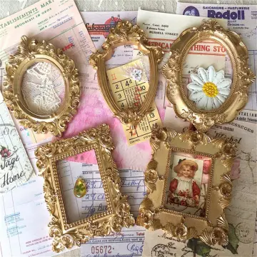 Miniatureframe Picture Frame Album Small Mini Frames Wood Unfinished  Supplies Micro Toys Painting Ornament Decor