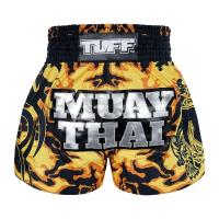 กางเกงมวย กางเกงมวยไทย  กางเกงกีฬา ทัฟฟ์ มวยไทย กางเกงมวยไทยTUFF Muay Thai Boxing Shorts New Yellow Military Camouflage