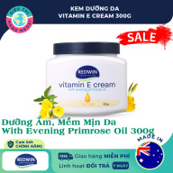[CHÍNH HÃNG] Kem dưỡng da vitamin E Redwin cream 300g [Giúp da sáng bóng, căng mịn tự nhiên] Hàng Úc (được bán bởi Siêu Thị Hàng Ngoại) thumbnail