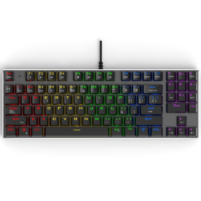 Metoo 89Key Mechanical Keyboard USB Wired LED Backlit Gaming Mechanical Keyboard With numeric keypad For Desktop notebook