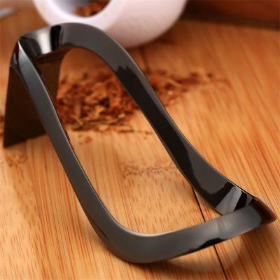 【YF】 Black Tobacco Smoking Pipe Stainless Steel Cigar Display Stand Rack Holder Useful ToolHigh Heel Shoes Typed