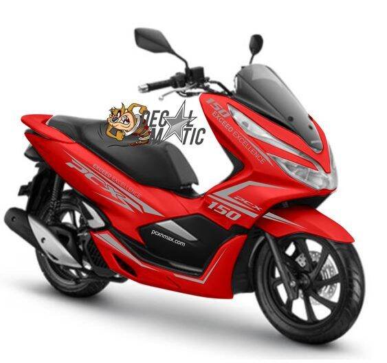Stiker PCX Merah minimalis CSPC17 | Lazada Indonesia