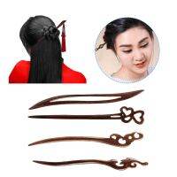 【cw】 New Fashion Hand carved Chopstick HairStick SandalHairpin Hair AccessoriesRetroHair Styling Tools women gift ！