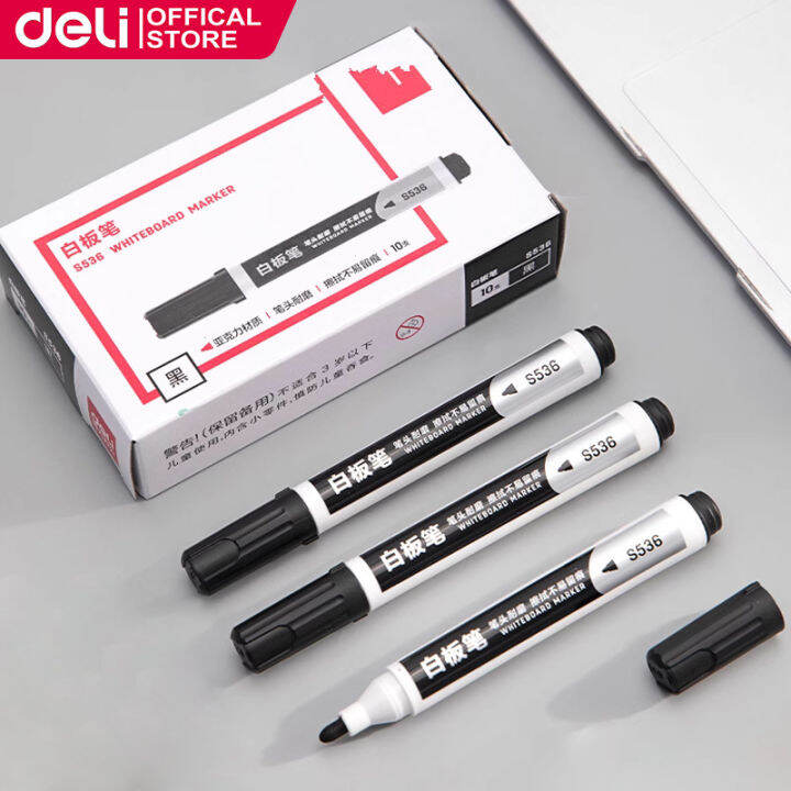 Deli Whiteboard Pen Dry Erase Marker 1Pc S536 Lazada PH