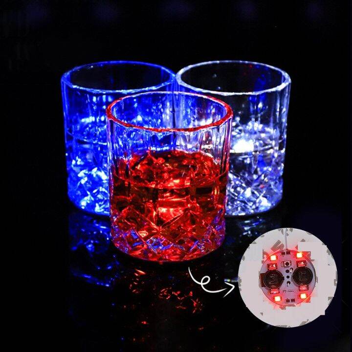 led-cup-round-coaster-bar-coaster-coaster-luminous-coaster-beer-coaster-colorful-coaster