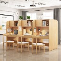 [COD] Immersive self-study room study desk partition and chair closed postgraduate entrance examination college student computer