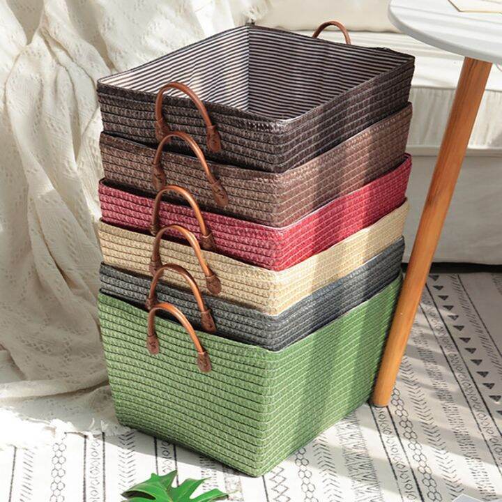 rectangular-woven-storage-basket-organizer-storage-baskets-reusable-sundries-book-toys-storage-box-for-home