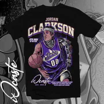 Jordan Clarkson Basketball Sports Motivational New Design | Premium T-Shirt