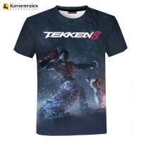 2023เสื้อยืดพิมพ์ลาย3D เกม Tekken 8,เสื้อยืดผู้ชายผู้หญิงเด็กลำลองสตรีทแวร์ไซส์ใหญ่พิเศษสำหรับเด็กใส่ในฤดูร้อน