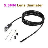 【Direct-sales】 【Hot deal】 SPIED CAT Mini 2in1 1/2/5/10M Soft Cable Endoscope กล้องงูรถตรวจสอบ USB สำหรับโทรศัพท์ Android PC Window