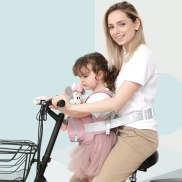 Dinsey đai an toàn cho trẻ em xe gắn máy xe đạp bảo vệ em bé Đai lưng an