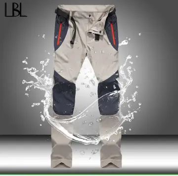 Ready stock】Tactical Waterproof Pants Men Cargo Spring Summer Quick Dry  Trousers Men's Outdoor Sports Trekking Camping Fishing Pants 4XL