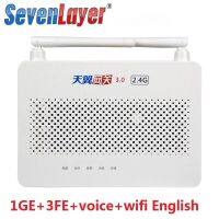 EPON/GPON/XPON ONU HS8145C5 EG8141A5 ONT termianl with 1GE+3FE+voice+wifi English software Second-hand