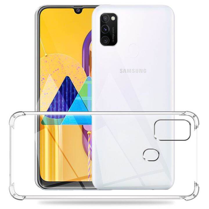 แฟชั่นที่สร้างสรรค์สำหรับ-samsung-m30s-galaxy-กรอบซิลิโคนอ่อนนุ่มเคสใสกันกระแทกสำหรับ-samsung-m30s-เคสใสสำหรับ-samsung-m30s