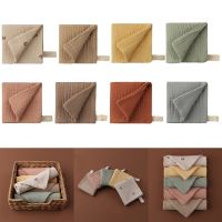 ◈ 1-2Pcs 4 Layer Baby Handkerchief Soft Absorbent Gauze Burp Cloth Kids Wipe Cloth Newborn Face Towel Bibs Feeding Bath Towel