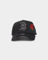 หมวก New Era Boston Red Sock Rose Emblem 9FORTY A-Frame Snapback