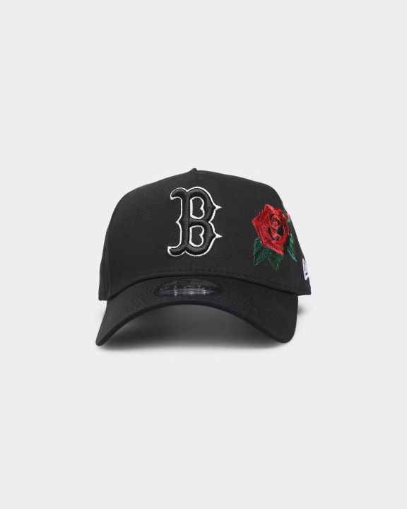 หมวก-new-era-boston-red-sock-rose-emblem-9forty-a-frame-snapback