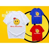 Smile Merry x-mas เสื้อยืดพร้อมส่ง ผ้าCotton 100%S-5XL