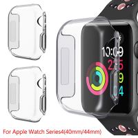 Screen Protector for Apple Watch iWatch Series 4 44mm 40mm Smartwatch Clear PC Screen Protector Case For Apple Watch Accessories Screen Protectors