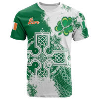 CLOOCL s Day Celtic Cross T-Shirt 3D Printed T-Shirt Men Women Casual Tees Short Sleeve Pullover Top Asian Size S-7XL