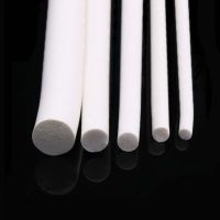 【CW】 5 Meters Silicone Rubber Sponge Strip Dia 1--25mm White Silicone Foamed Seal Strip