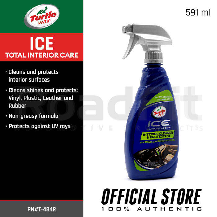 Turtle Wax Ice Premium Car Care Total Interior Cleaner and Protectant