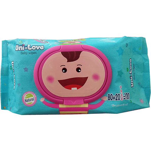 UNILOVE WIPES UNSCENTED 80+20FREE =100 Lazada PH