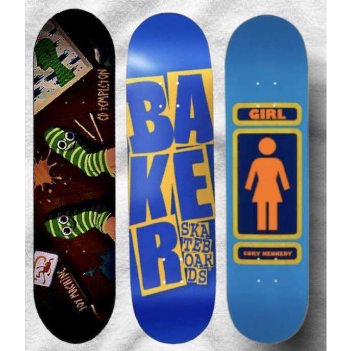 Professional Skateboard Deck original skateboard Toy Machine x Girl x