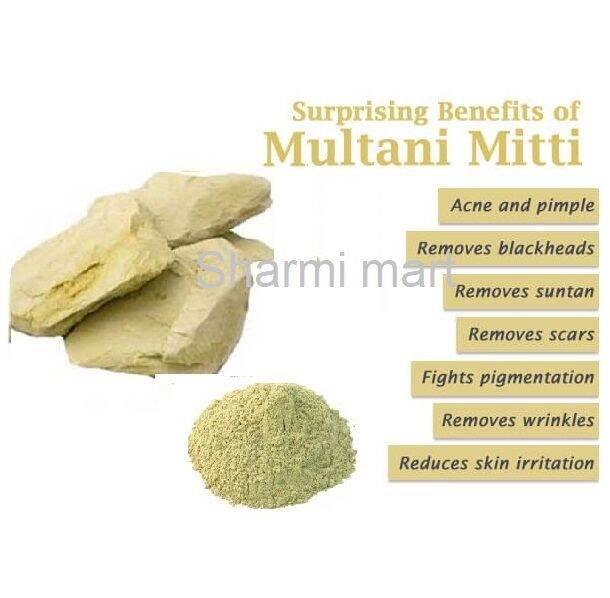 Pure Fullers Earth Powder Multani Mitti 100g Lazada