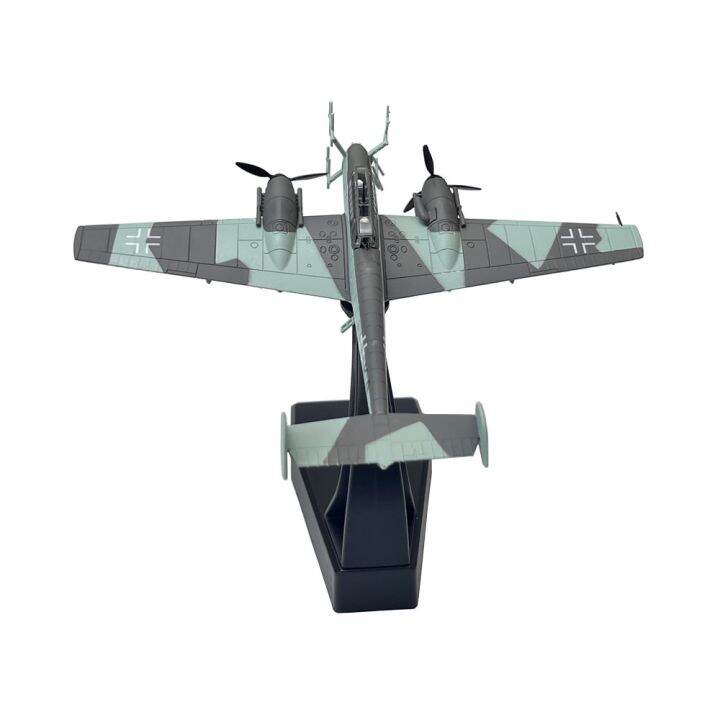 1-100-1-100ขนาดสงครามโลกครั้งที่สองเยอรมัน-messerschmidt-bf110เครื่องบินรบ-diecast-พวงกุญแจโลหะรูปเครื่องบินโมเดลเครื่องบินของเล่นของขวัญเด็กชาย