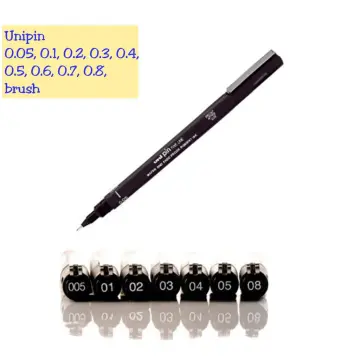 Manila Stock]UNI PIN Technical Drawing Pen (0.05MM - 0.8MM