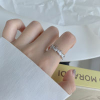 20212020 Koreas New Exquisite Crystal Opening Adjustable Ring Fashion Temperament Simple Versatile Ring Jewelry