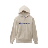 CHAMPION MEN - JP เสื้อฮู้ดผู้ชาย-ไซส์เอเชีย PULLOVER HOODIE SWEATSHIRT  C3-Q102-810