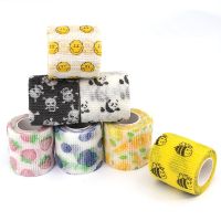 【LZ】yyebha Fruit Printed Medical Self Adhesive Animal Elastic Bandage 4.5m Sports Wrap Tape for Finger Joint Knee First Aid Kit Pet Tape