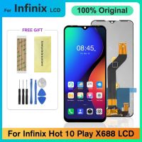 สำหรับ Infinix Hot 10 Play X688 Origina สัมผัสหน้าจอ LCD หน้าจอดิจิตอลชุดประกอบทดแทนสำหรับ Infinix Smart5 (อินเดีย) X688จอแสดงผล X688C