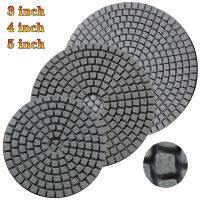 125mm 100mm 80mm Diamond Polishing Pad 3/4/5 Flexible Sanding Disc Wet Grinding Buff Tool for Tile Marble Granite Concrete