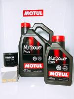 MOTUL Multipower Plus 5W-30 4+1ลิตร ฟรี กรองน้ำมันเครื่อง มาสด้า2 มาสด้า3 1.6 2.0 CX-3 แท้