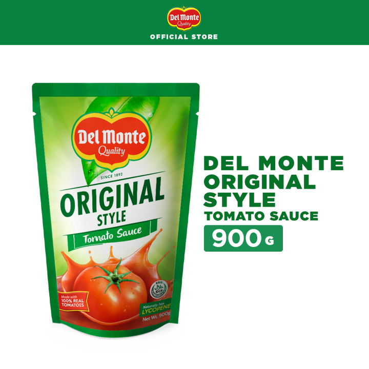 DEL MONTE Original Style Tomato Sauce with 100 Real Tomatoes 900g