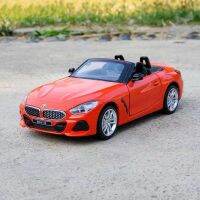 1:30 BMW Z4 M40i Supercar ล้อแม็กรถยนต์รุ่น D Iecast โลหะของเล่นเสียงและแสงจำลองสูงคอลเลกชันสำหรับเด็กวันเกิด Gifts888