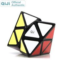 QiJi Diamond Magic Cube QJ Skewbed Cubo Magico Professional Neo Speed Cube Puzzle Antistress Toys For Children Brain Teasers