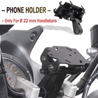 NEW Phone Holder Motorcycle Mobile Phone Stand Bike GPS Quick Mount For Ø 22mm Handlebar accessories